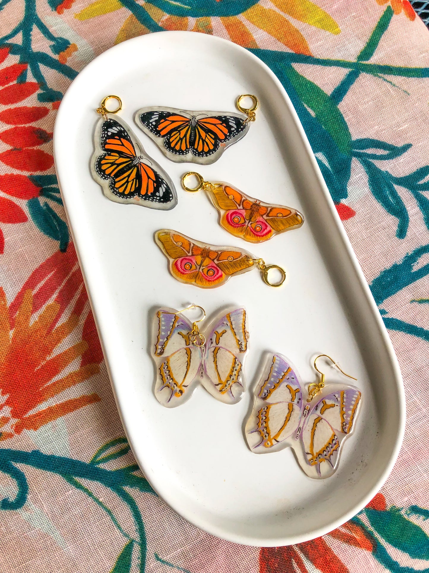 Monarch Butterfly Earrings