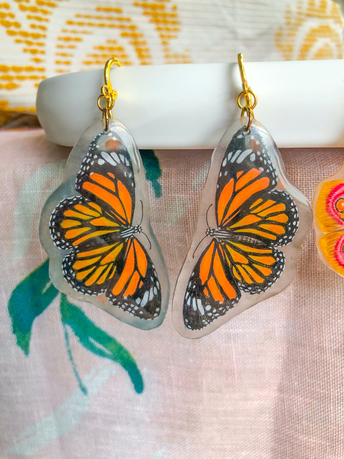 Monarch Butterfly Earrings