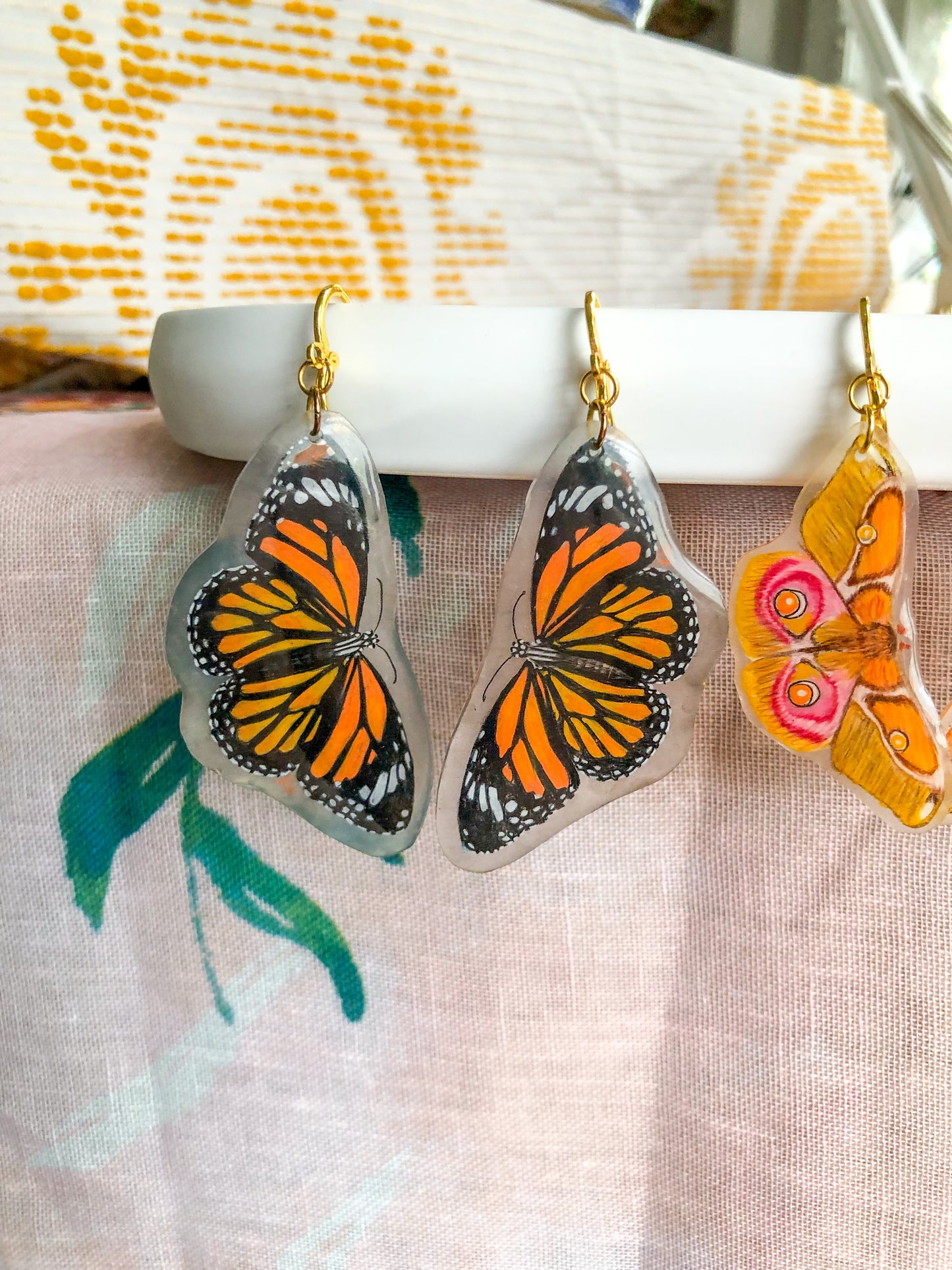 Monarch Butterfly Earrings