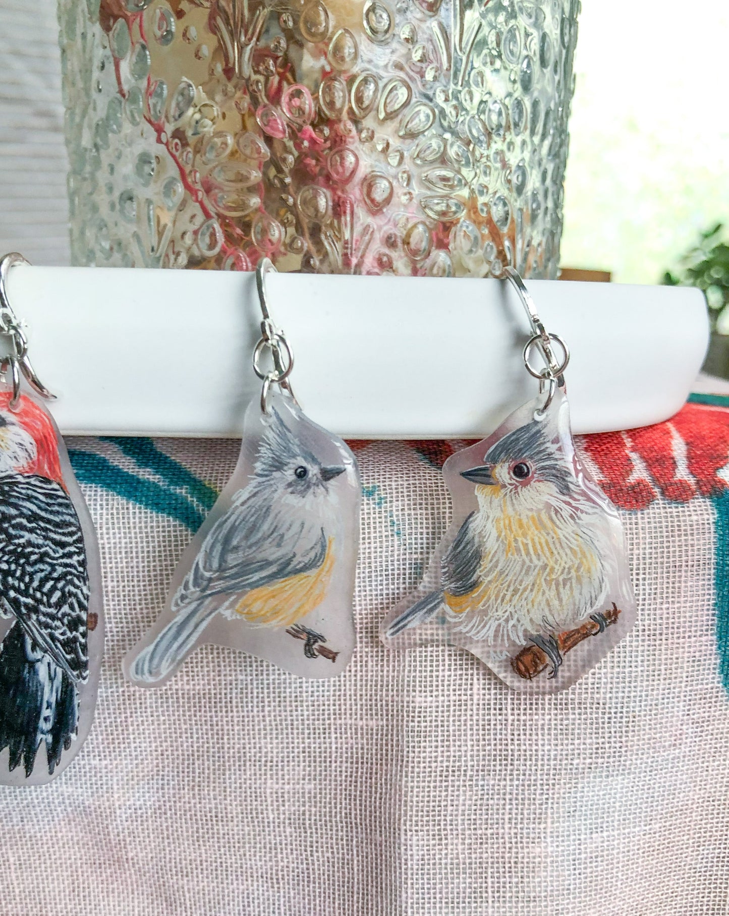 Tufted Titmouse Earrings