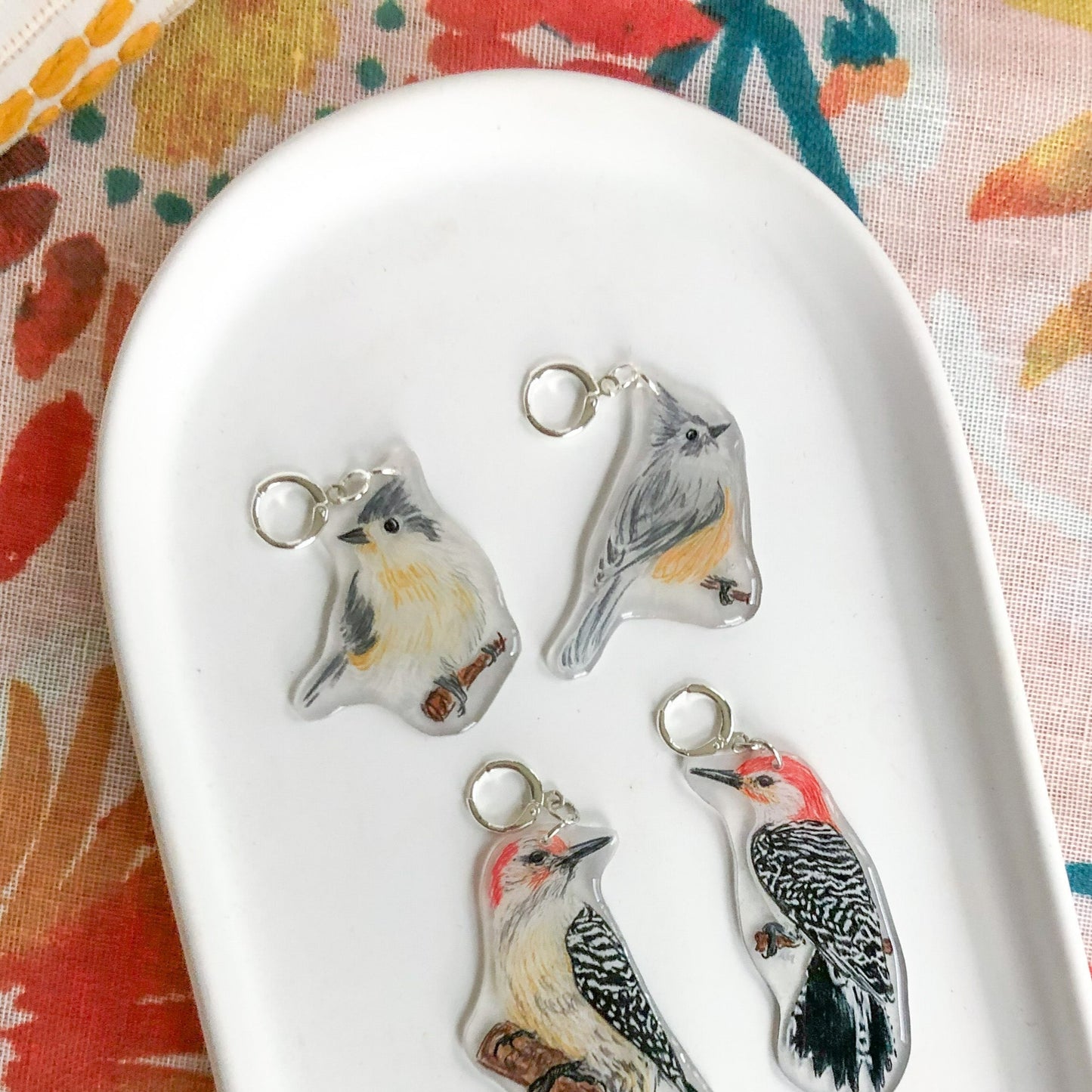 Tufted Titmouse Earrings